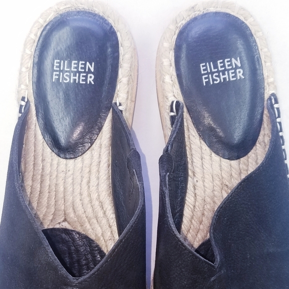 🌸 Eileen Fisher | Suede Julep Slider Sandals 8.5 - Picture 4 of 7